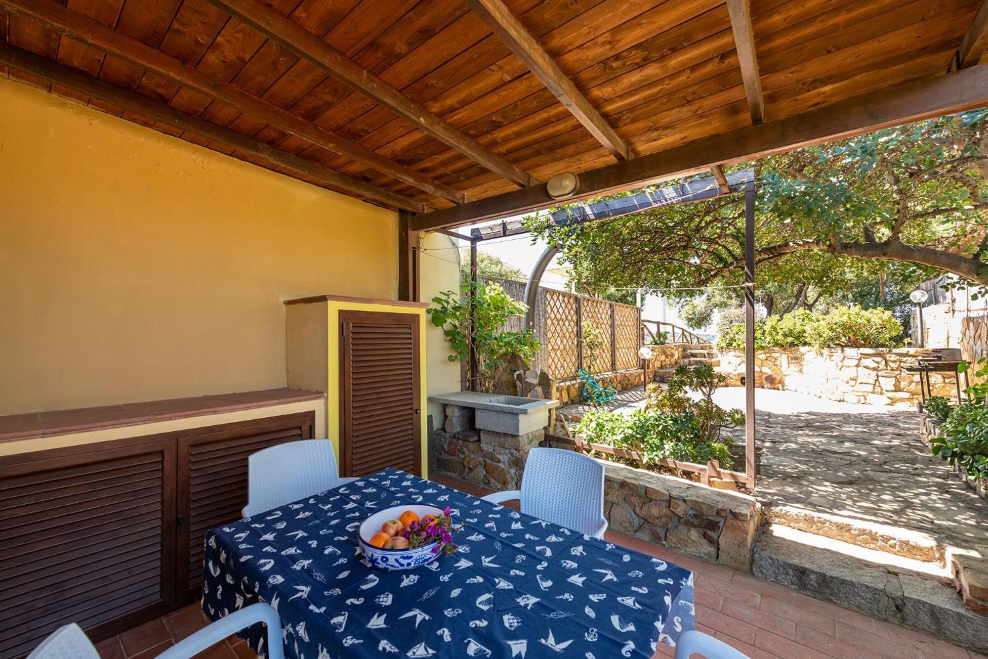 Villa Allegra Panoramica 150 Mt Dal Mare Вилласимиус Экстерьер фото